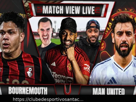 Bournemouth x Manchester United: Escalações Confirmadas para o Confronto da Premier League
