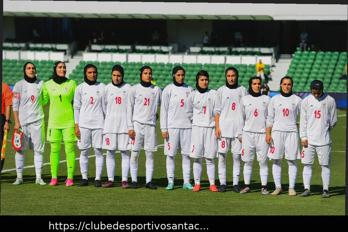 Preview Equipe Feminina de Futebol do Irã Celebrada em Teerã Após Retorno da Austrália
