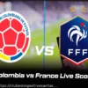 Colômbia vs França: Escalões Confirmados para o Amistoso Internacional