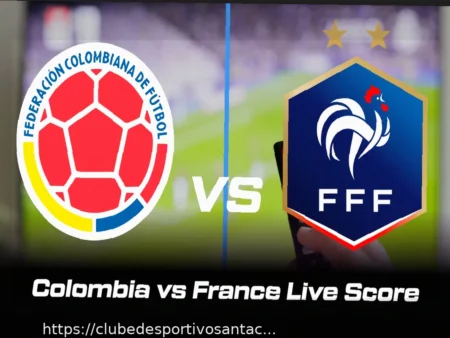 Colômbia vs França: Escalões Confirmados para o Amistoso Internacional