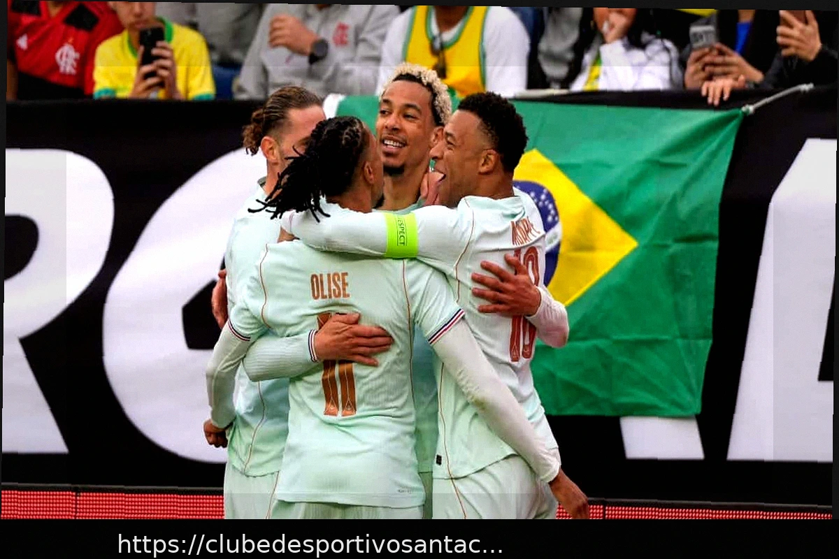 Preview França 2-1 Brasil: Relatório da Partida, Resultado e Gols