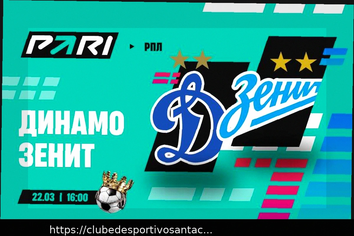 Preview Análise do Jogo da RPL: Dínamo — Zenit, Apostas Atuais e Prognóstico para 22 de Março de 2026