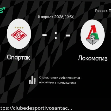 Previsão e Aposta para Spartak vs Lokomotiv: Campeonato Russo 05.04.2026
