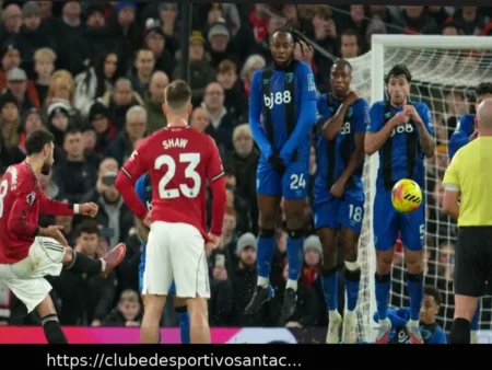 Manchester United vs Bournemouth: Gol de Bruno Fernandes e Reação dos Cherries