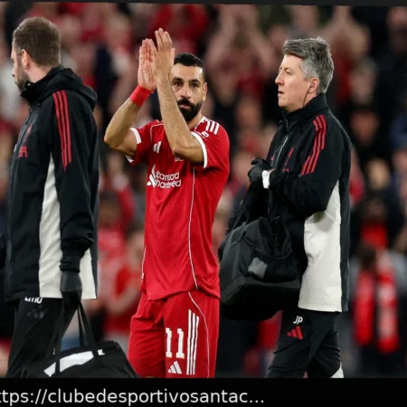 Liverpool: Salah fora do jogo contra o Brighton