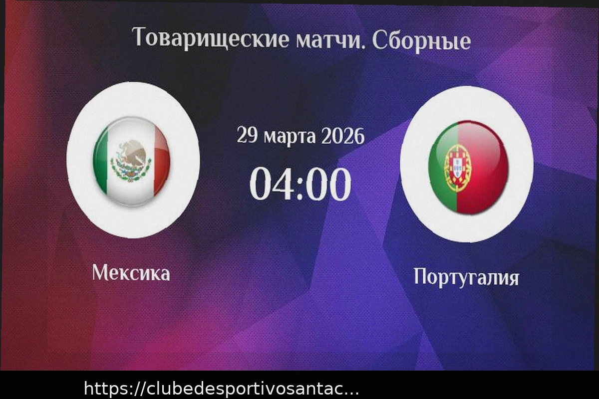 Preview México vs. Portugal: Prognóstico para o Jogo de 29 de Março de 2026