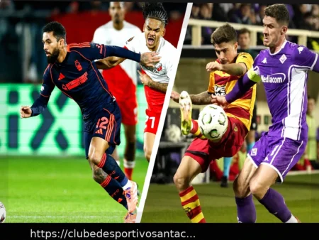 Nottingham et la Fiorentina : L’Europe, leur bouée de sauvetage face aux difficultés en championnat