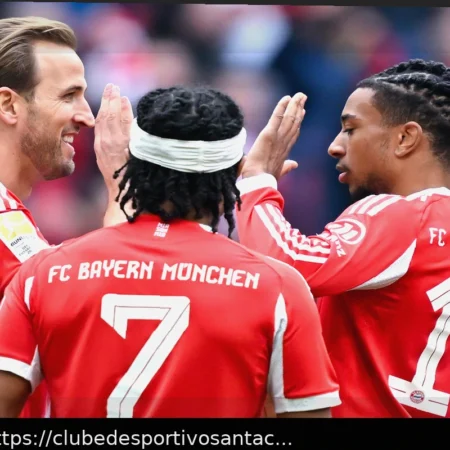 Bundesliga: Bayern Goleia Union Berlin com Gol de Olise; Bayer Leverkusen Tropeça