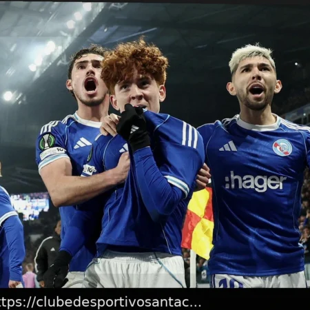 Liga Conferência: Strasbourg Prossegue a Caminhada com Dificuldade