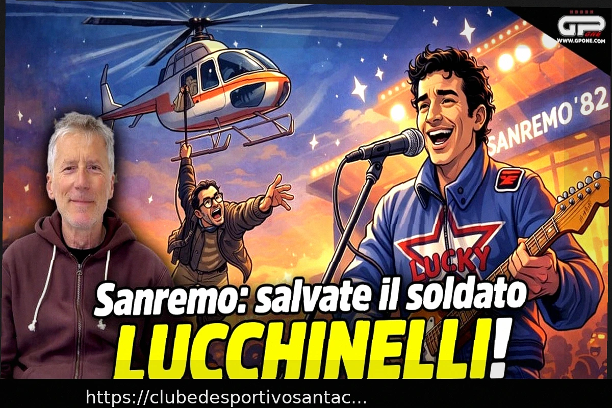 Preview Lucchinelli em Sanremo: A Eletrizante História de um Prêmio, um ‘Resgate’ e uma Corrida Contra o Tempo