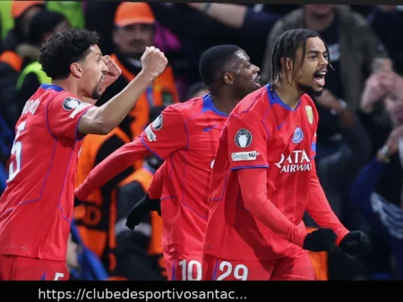 PSG Domina o Chelsea e Avança para as Quartas da Liga dos Campeões