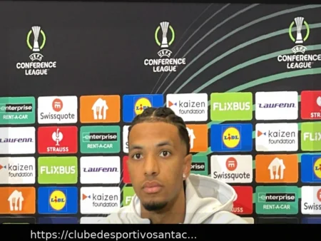 Ndour: “O gramado não é o ideal, mas queremos avançar. O gol da ida? O treinador disse que foi sorte”