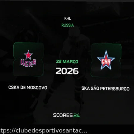 Confronto de Hóquei no Gelo: SKA vs CSKA em 29 de Março de 2026