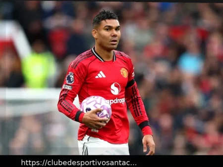 Casemiro Deixará o Manchester United no Fim da Temporada