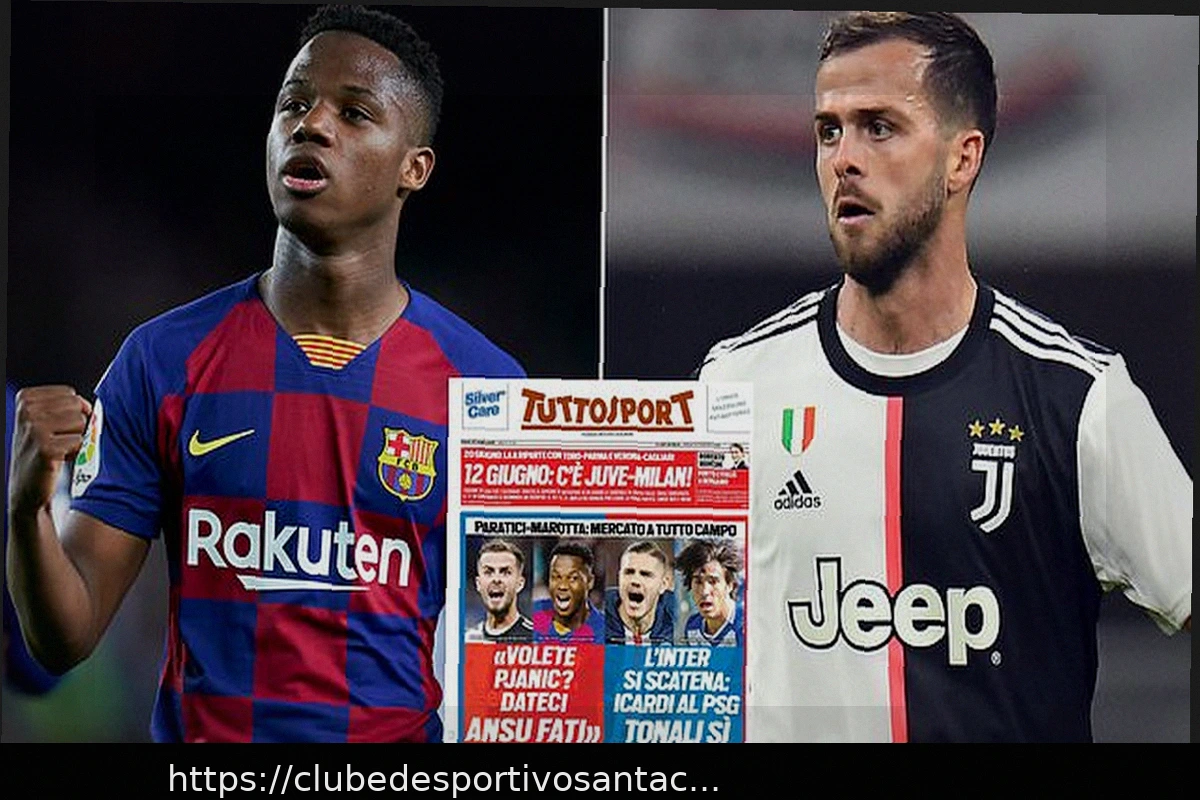 Preview Juventus avalia contratação de estrela do Barcelona