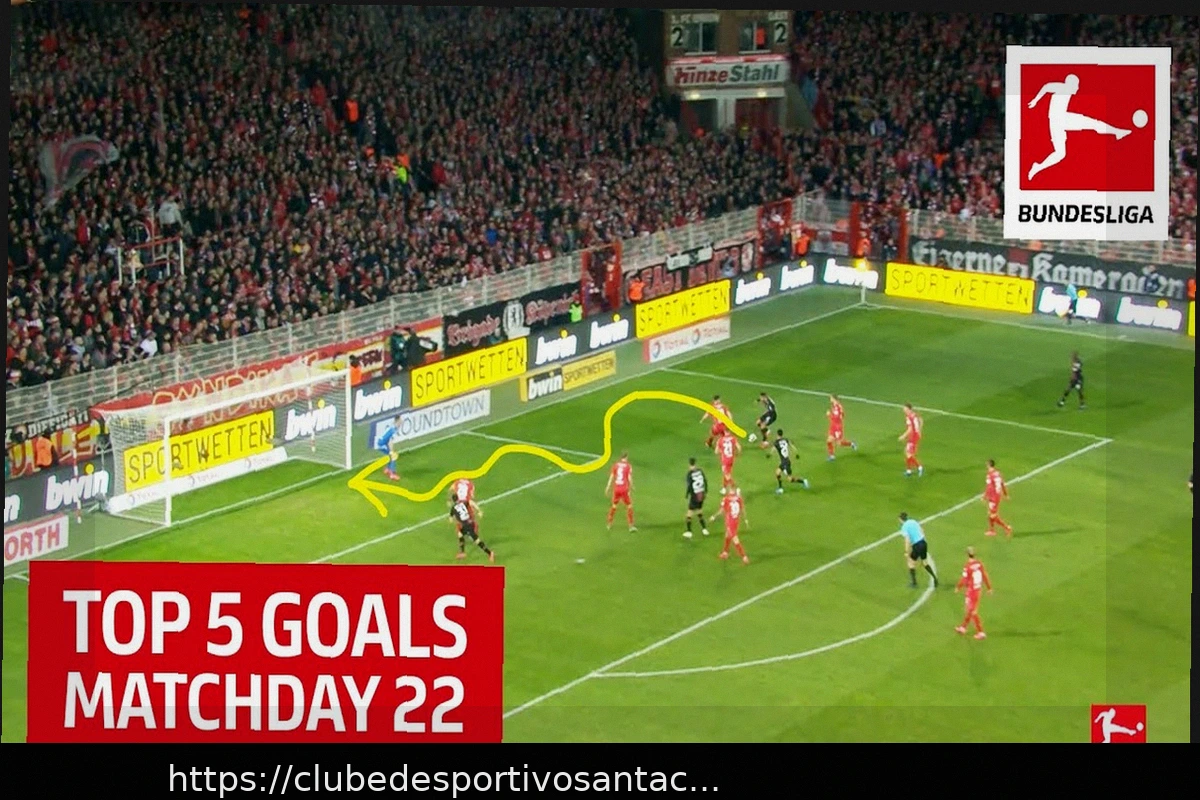 Preview DESTAQUE | Rodadas da Bundesliga com mais gols marcados