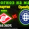 Previsão do Jogo Orenburg – Spartak: Os ‘Vermelho-Brancos’ Perderão Pontos no Gazovik
