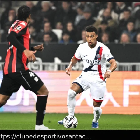 Nice-PSG Ao Vivo: Paris Lidera com Vantagem Numérica e Tranquilidade