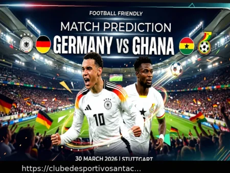 Previsão e Aposta de Handicap para o Jogo Amistoso Alemanha vs. Gana – 30 de Março de 2026