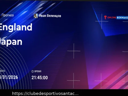 Previsão do Amistoso: Inglaterra vs Japão (31 de Março de 2026)