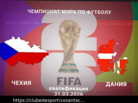 Futebol: Previsão e Apostas para República Tcheca vs Dinamarca (31 de Março de 2026) – Eliminatórias da Copa do Mundo 2026