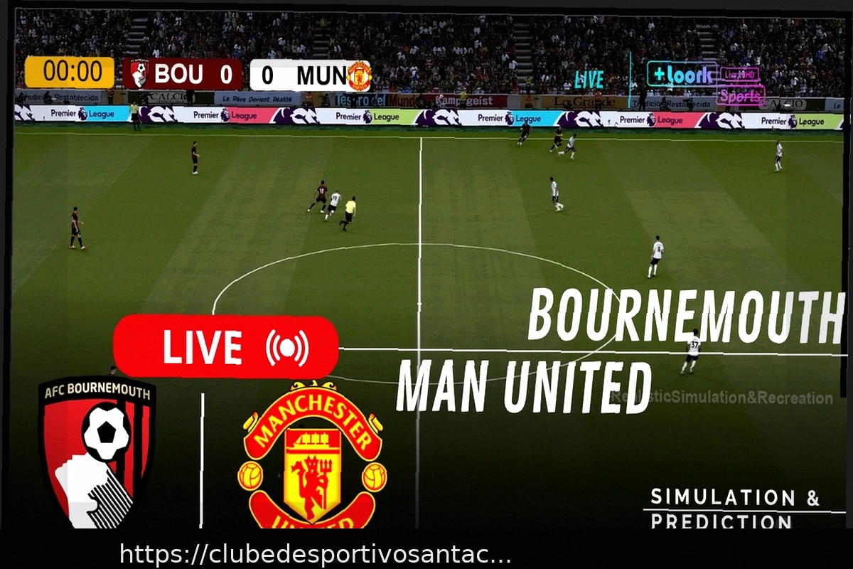 Preview Cobertura Ao Vivo: Bournemouth vs Manchester United – Comentários, Atualizações em Tempo Real, Gols e Estatísticas