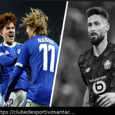 Ligue Europa/Conférence : Les Héros et les Déceptions – Nanasi porte Strasbourg vers la qualification, tandis que Lille et Giroud s’inclinent