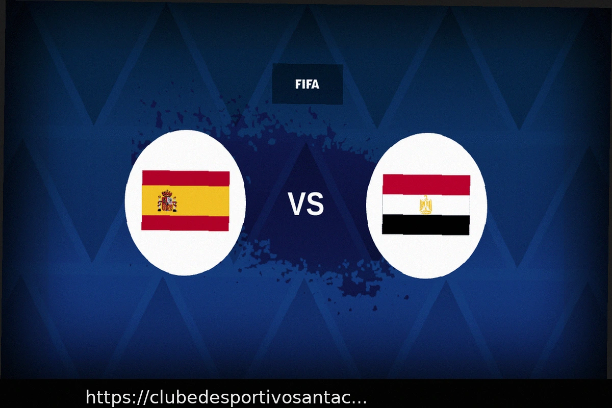Preview Espanha x Egito: Escalações, Estatísticas e Prévia do Jogo
