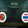 Previsão do Jogo da Copa da Ásia: Tailândia vs. Turcomenistão – 31 de Março de 2026