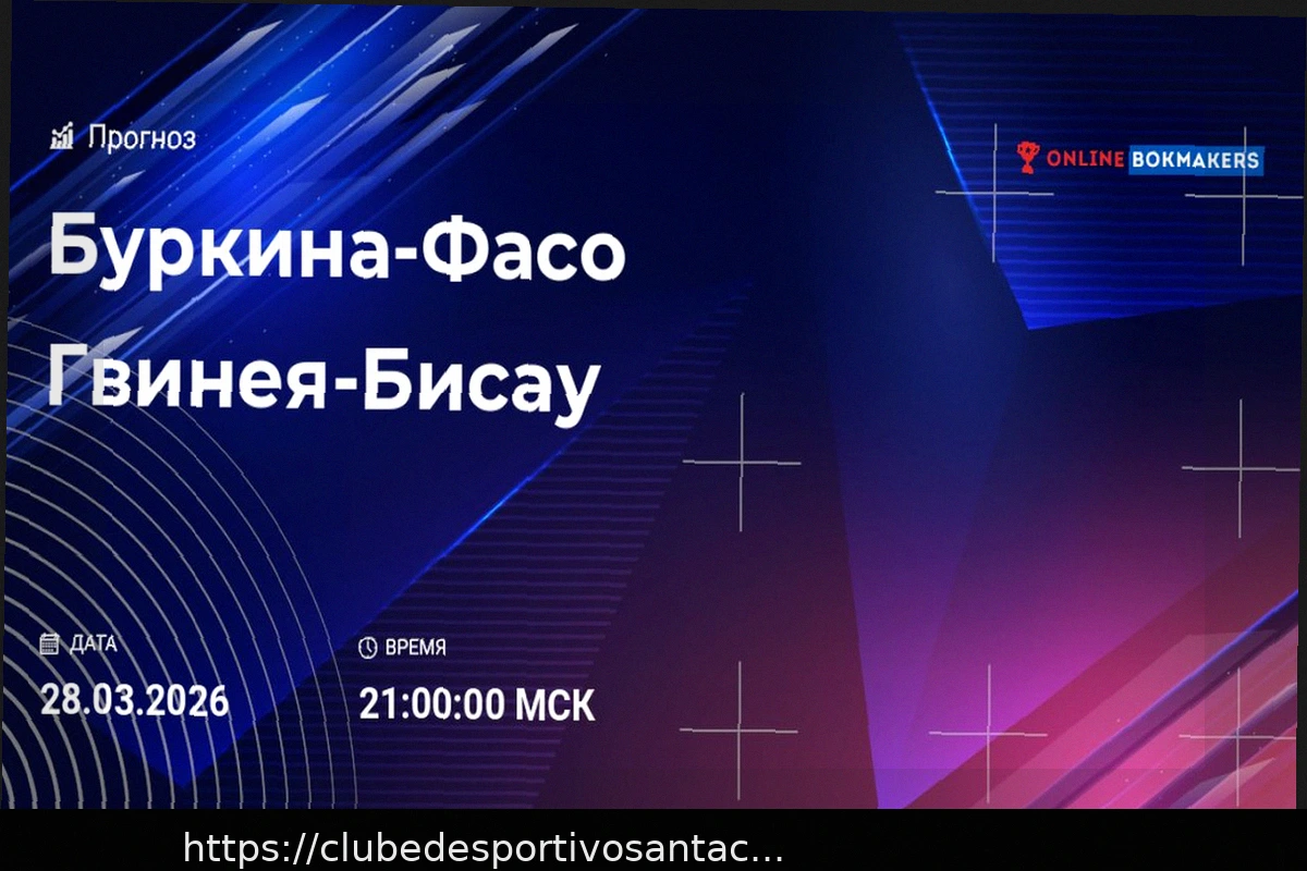 Preview Burkina Faso vs Guiné-Bissau: Prognósticos e Apostas para o Amistoso de 28 de Março de 2026