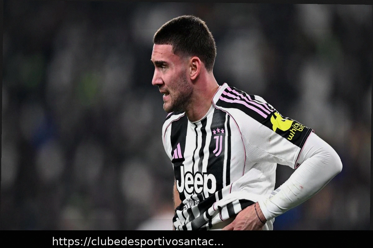 Preview Vlahovic Regressa aos Convocados da Juventus para o Duelo com o Sassuolo: Última Convocação Foi em Novembro