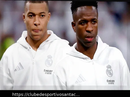 Real Madrid define futuro de Vinícius Jr. e Kylian Mbappé