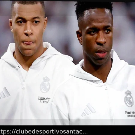 Real Madrid define futuro de Vinícius Jr. e Kylian Mbappé