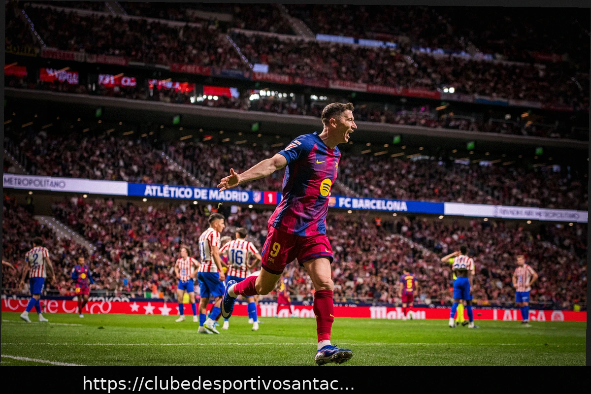 Preview Vitória do Barcelona sobre Atlético de Madrid: Lewandowski Garante Liderança de Sete Pontos na La Liga