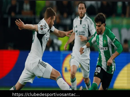 Betis vs. Braga: previsão de vitória para os sevilhanos no jogo da volta