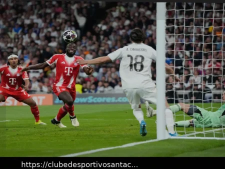 AO VIVO – Real Madrid x Bayern de Munique: Comentários, Atualizações, Gols e Estatísticas