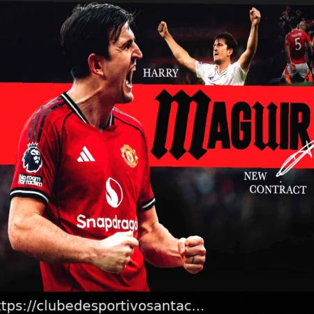 Harry Maguire Renova Contrato com Manchester United