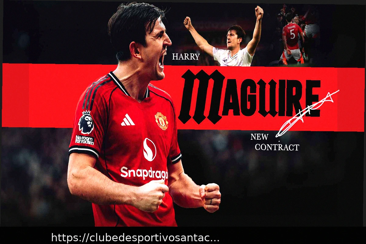 Preview Harry Maguire Renova Contrato com Manchester United
