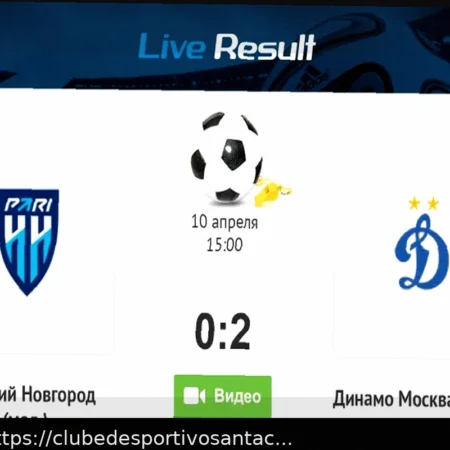 Previsão para o jogo Parimatch Nizhny Novgorod x Dynamo Moscow: Os moscovitas não perderão pontos em Nizhny Novgorod