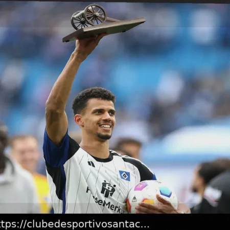 Robert Glatzel, do Hamburgo, fala sobre seu retorno da suspensão e impacto: “Fico feliz em ter um técnico que não guarda rancor.”