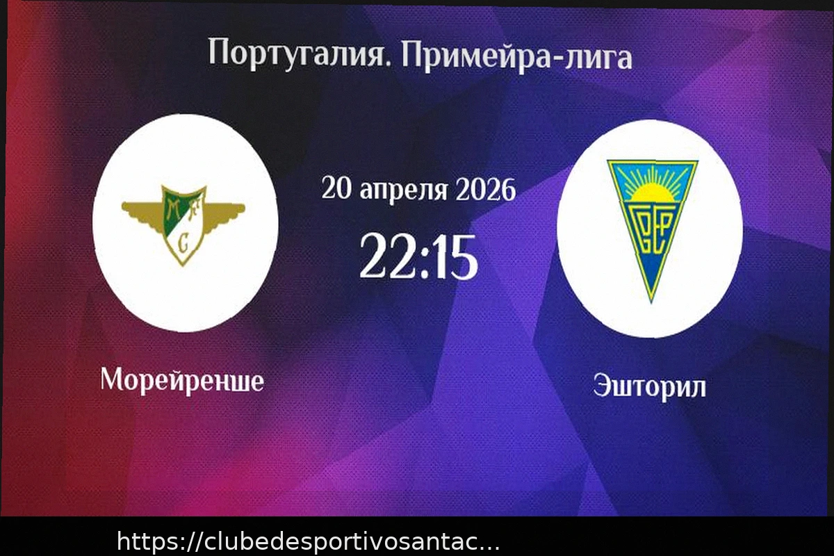 Preview Moreirense vs Estoril: Previsão e Apostas para o Jogo de 20 de Abril de 2026 (Campeonato Português)