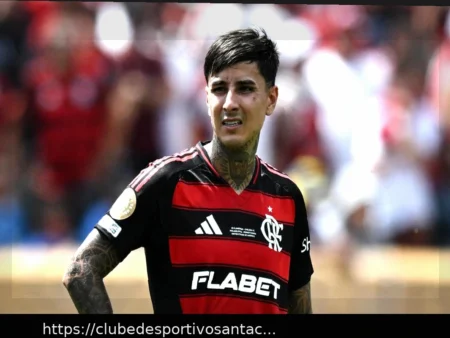 Flamengo goleado por 3 a 0 pelo Red Bull Bragantino: Erick Pulgar expulso