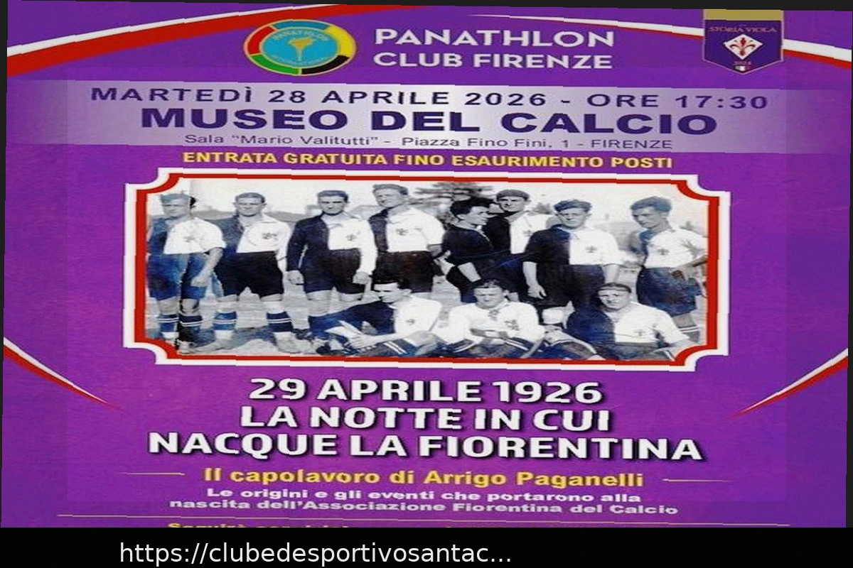 Preview 29 апреля 1926 года: ночь, когда родилась «Фиорентина»