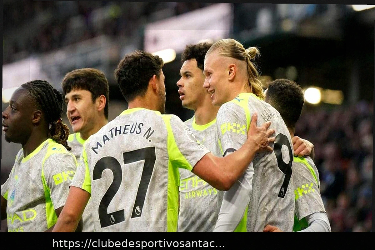 Preview Manchester City assume a liderança após vitória apertada sobre o Burnley