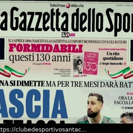 As Primeiras Páginas dos Jornais Esportivos de Hoje