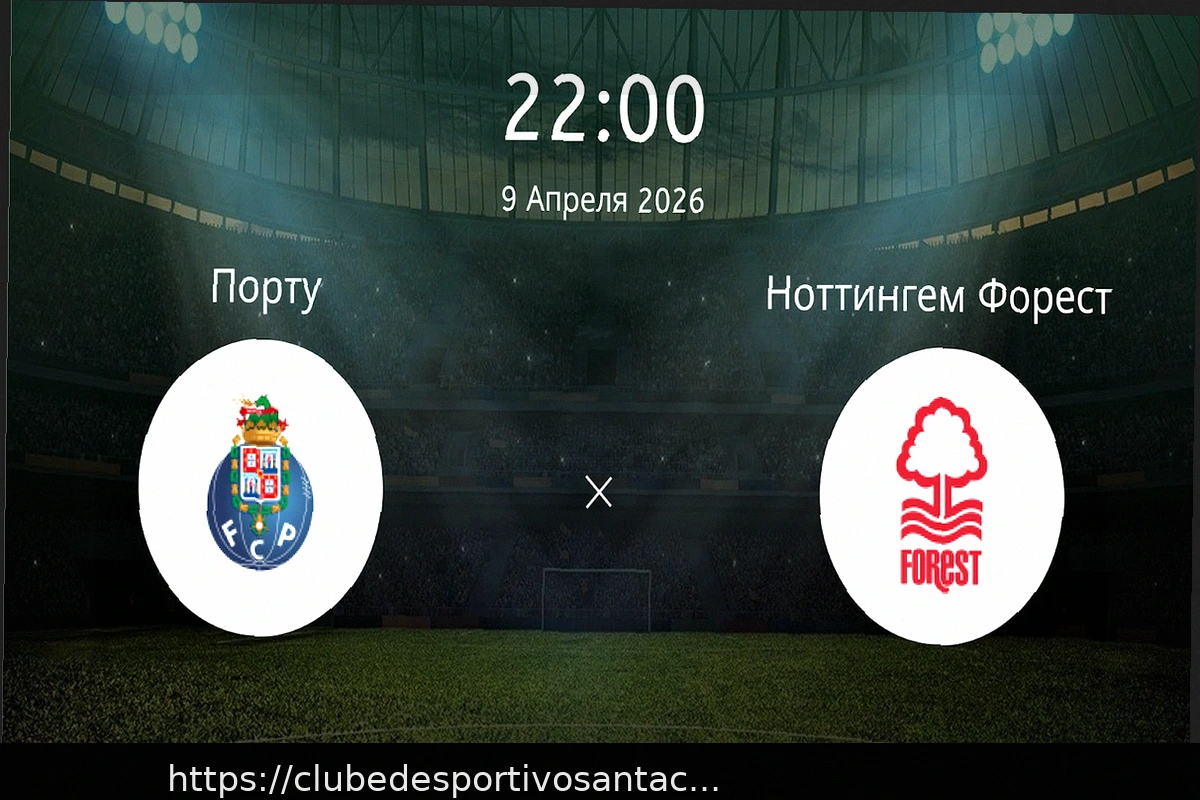 Preview Prognóstico do Jogo: Porto vs Nottingham Forest (9 de Abril de 2026)