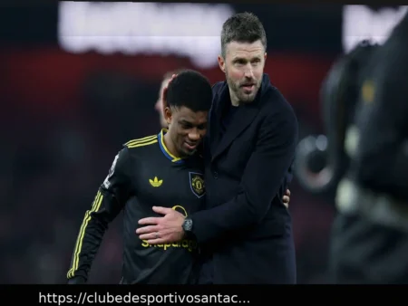 Amad Diallo Apoia Michael Carrick para o Cargo Permanente no Manchester United