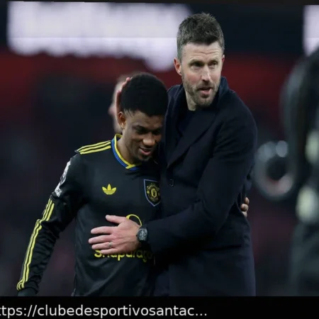 Amad Diallo Apoia Michael Carrick para o Cargo Permanente no Manchester United