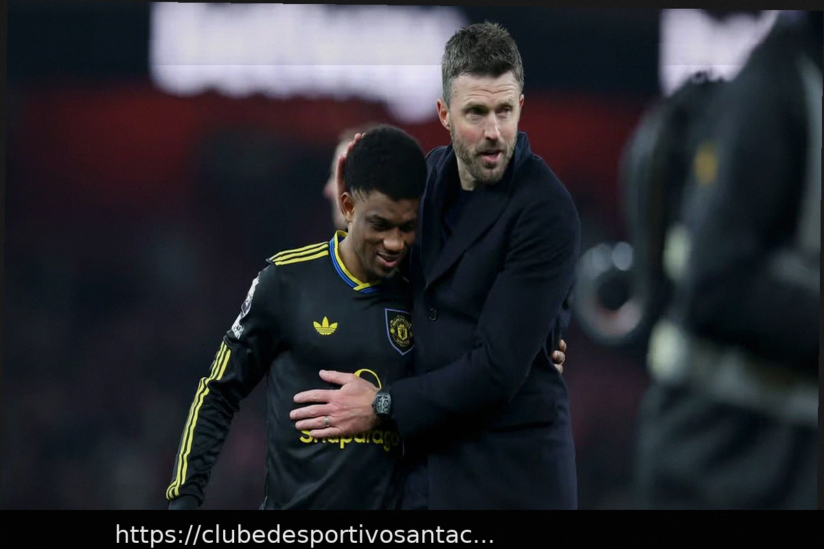 Preview Amad Diallo Apoia Michael Carrick para o Cargo Permanente no Manchester United