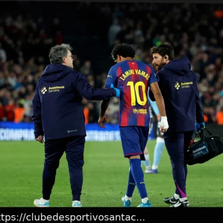 Atualização sobre lesão de Lamine Yamal: indícios iniciais apontam para revés significativo para estrela do Barcelona e da Espanha